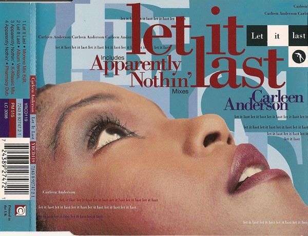 Let It Last cover