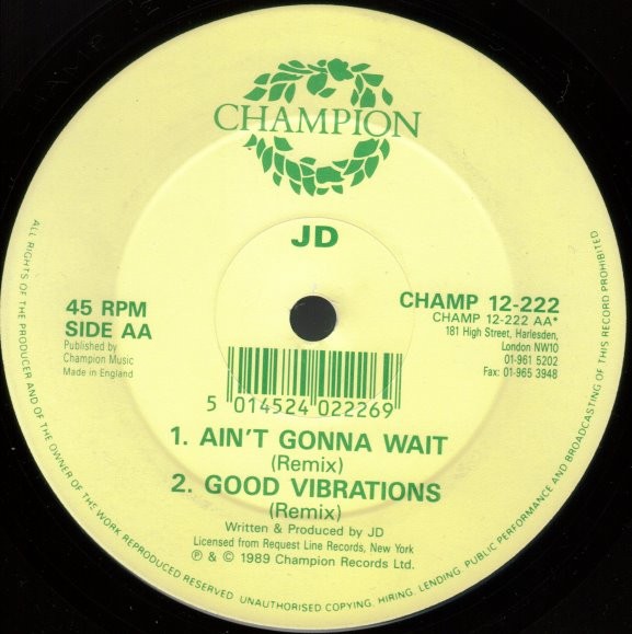 Good Vibrations cover