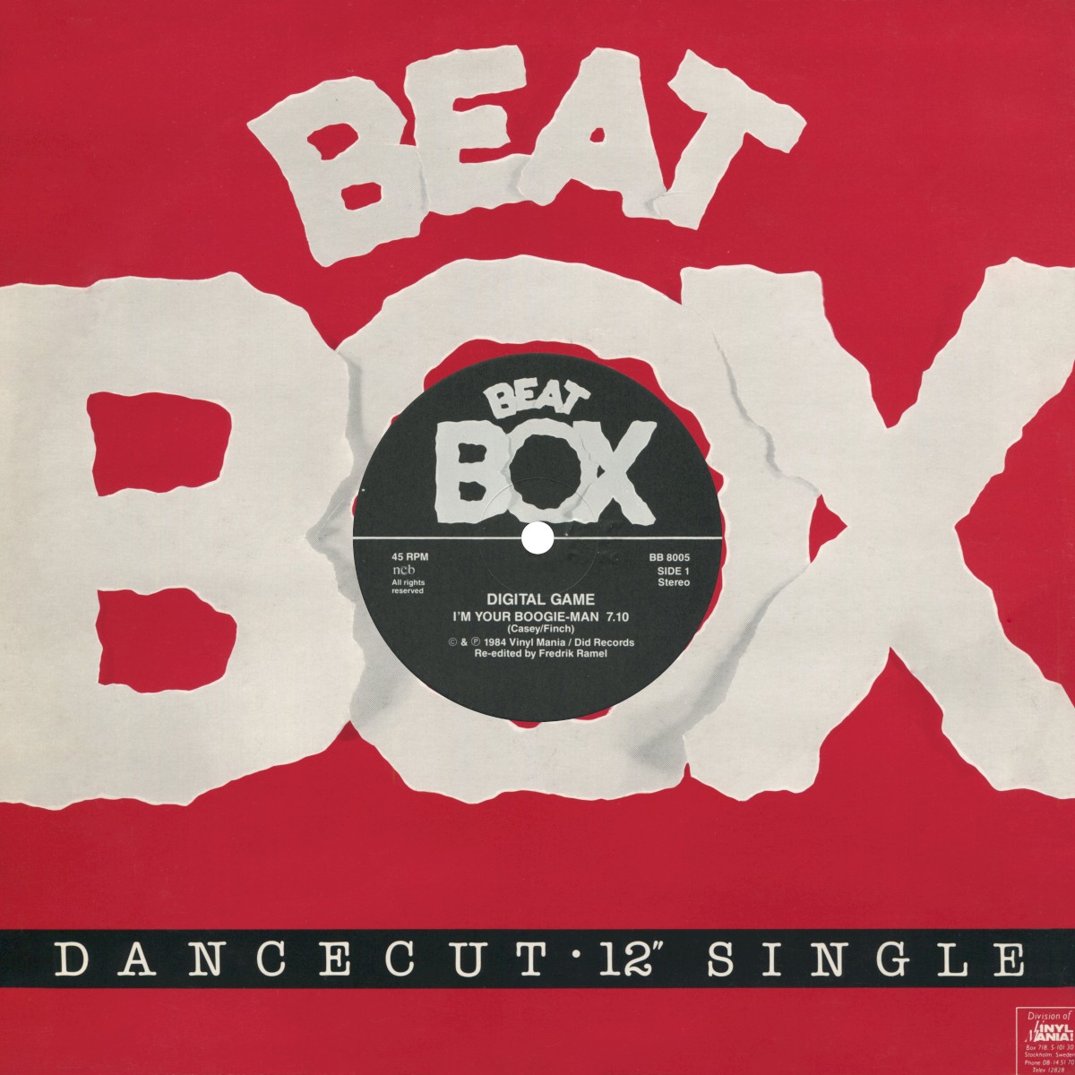 I'm Your Boogie Man (Remixed Version) / With & Without cover