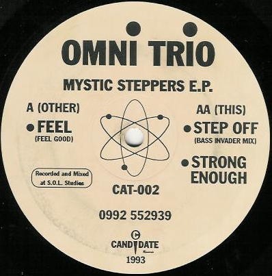 Mystic Steppers E.P. cover