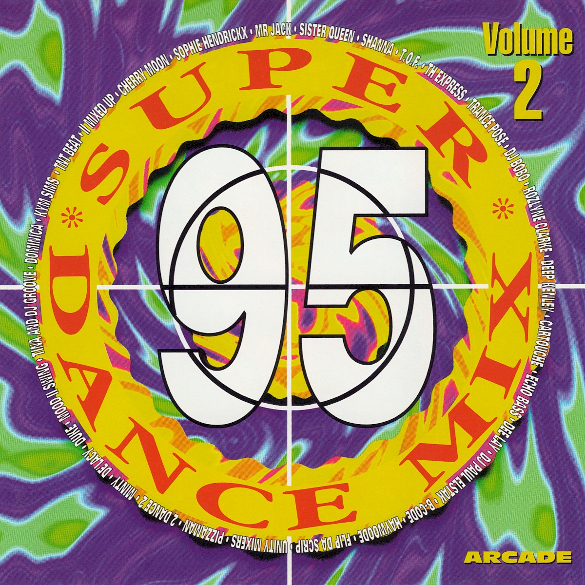 Super Dance Mix 95 Volume 2 cover