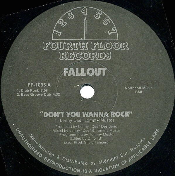 Don't You Wanna Rock cover