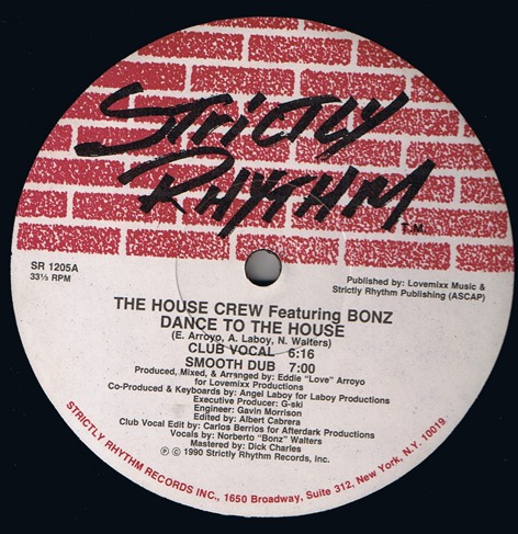 Dance To The House cover