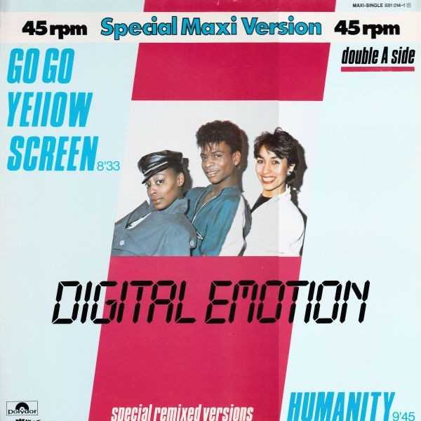 Go Go Yellow Screen / Humanity cover