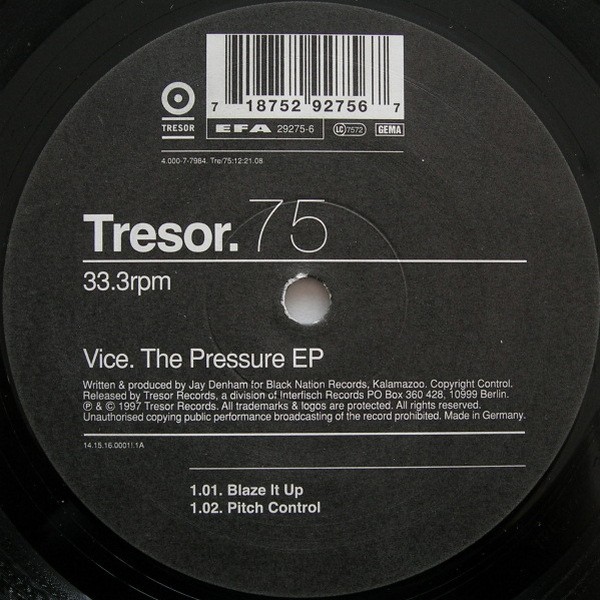 The Pressure EP cover