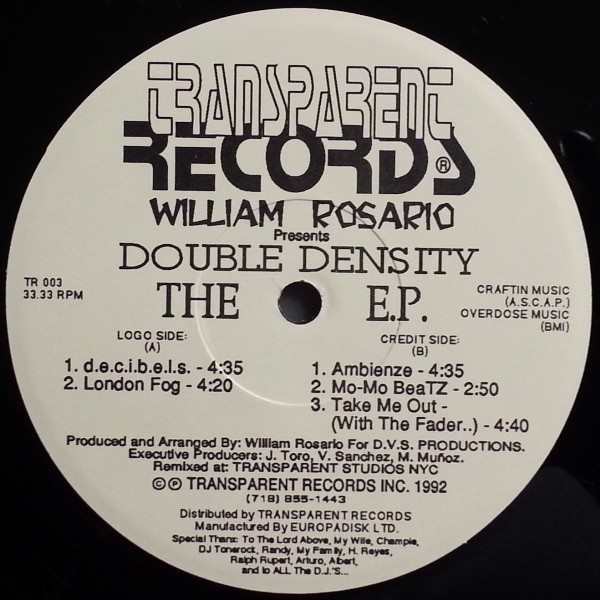 Double Density - The E.P. cover