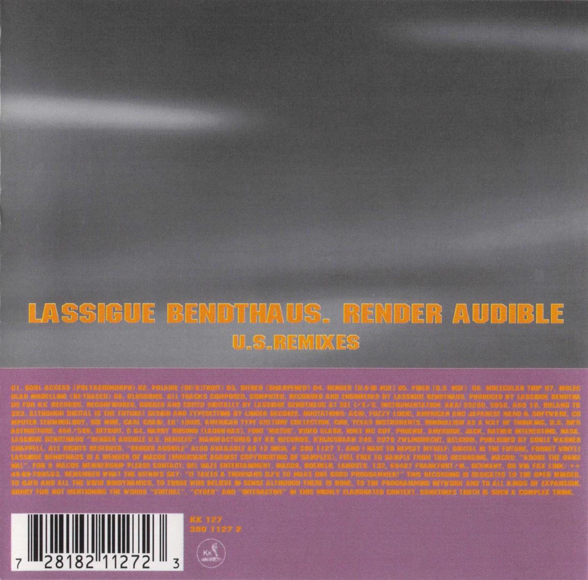 Render Audible (U.S.Remixes) cover