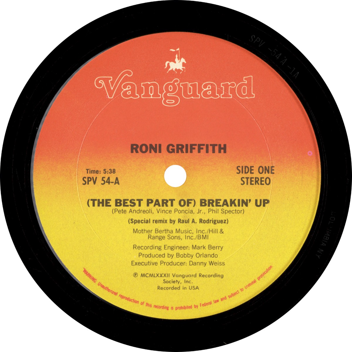 (The Best Part Of) Breakin' Up cover