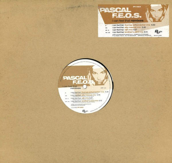 I Can Feel That (Remixes) cover