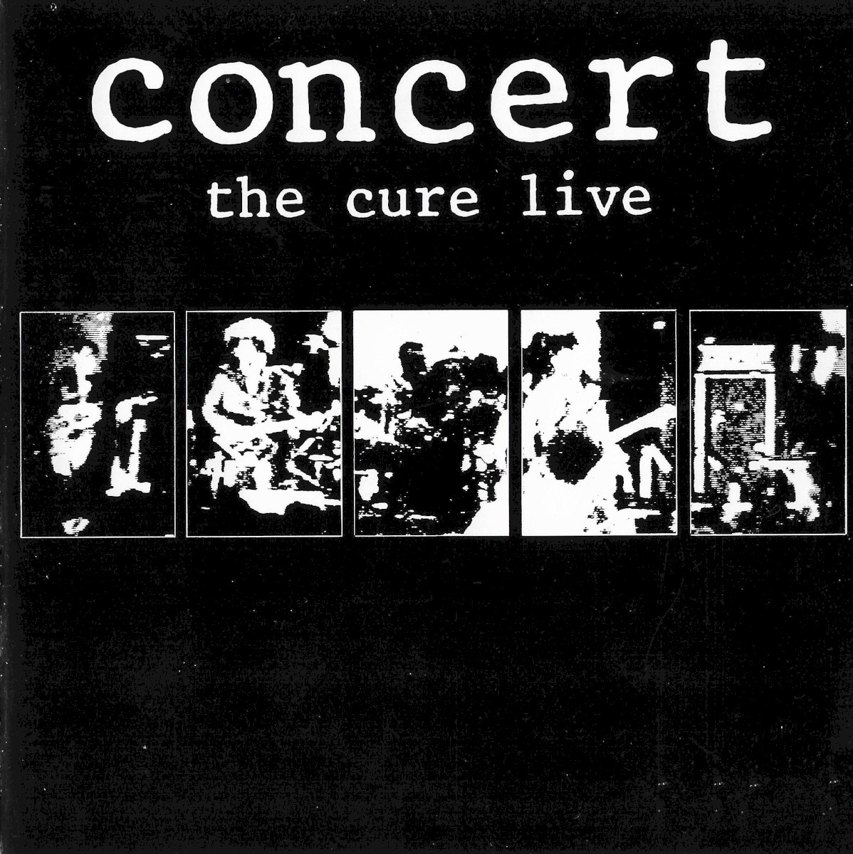 Concert - The Cure Live cover