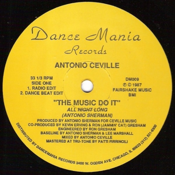 The Music Do It (All Night Long) cover