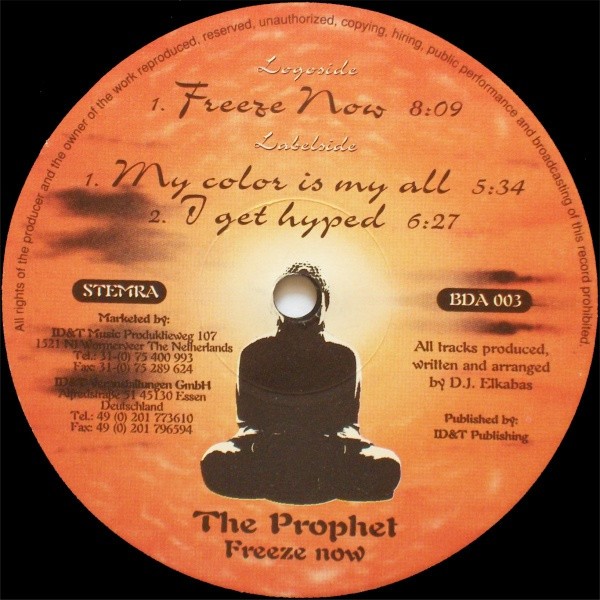 Freeze Now cover