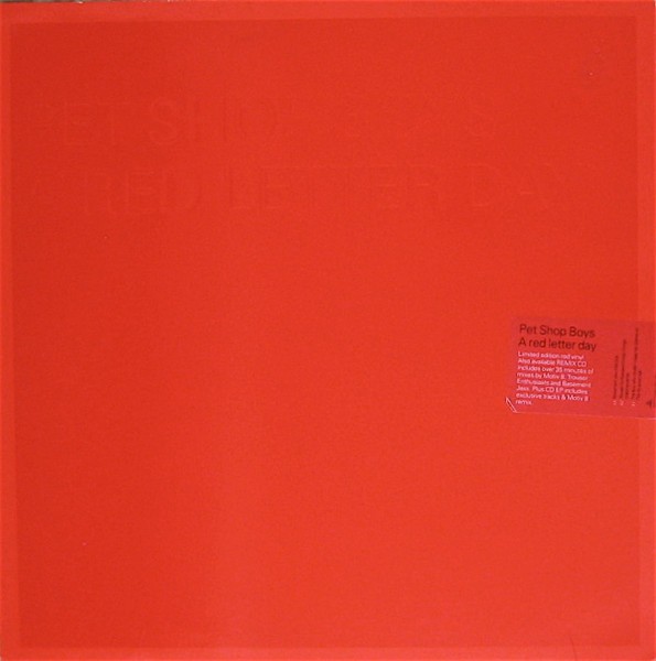 A Red Letter Day cover