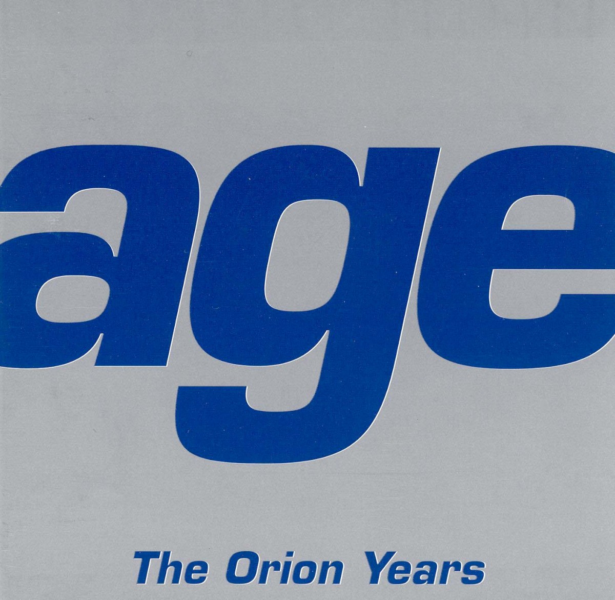 The Orion Years cover