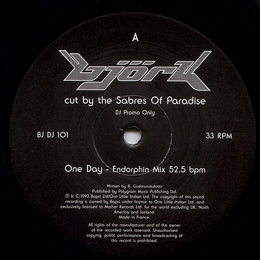 Björk Cut By The Sabres Of Paradise cover