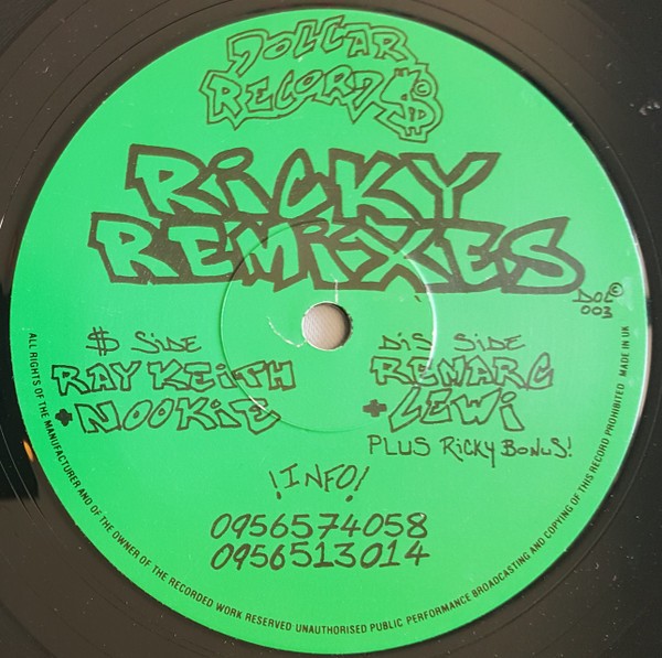 Ricky (Remixes) cover