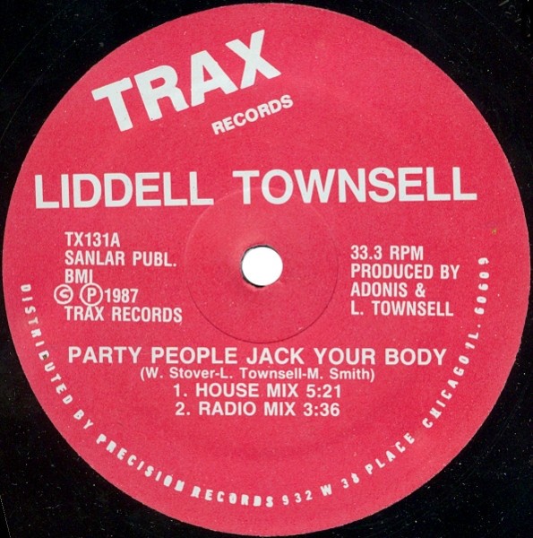 Party People Jack Your Body cover