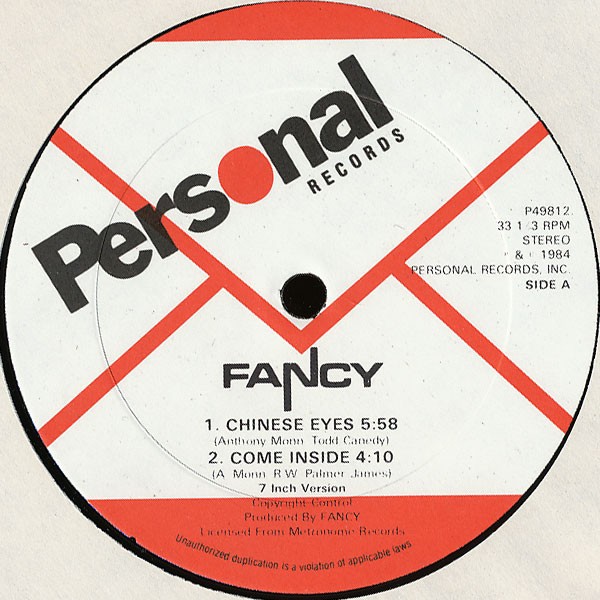 Chinese Eyes / Come Inside cover