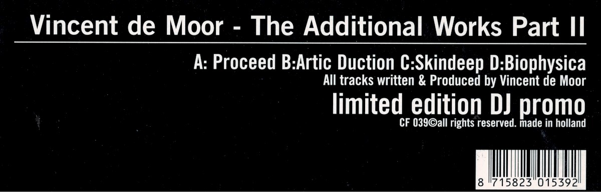 The Additional Works Part II cover