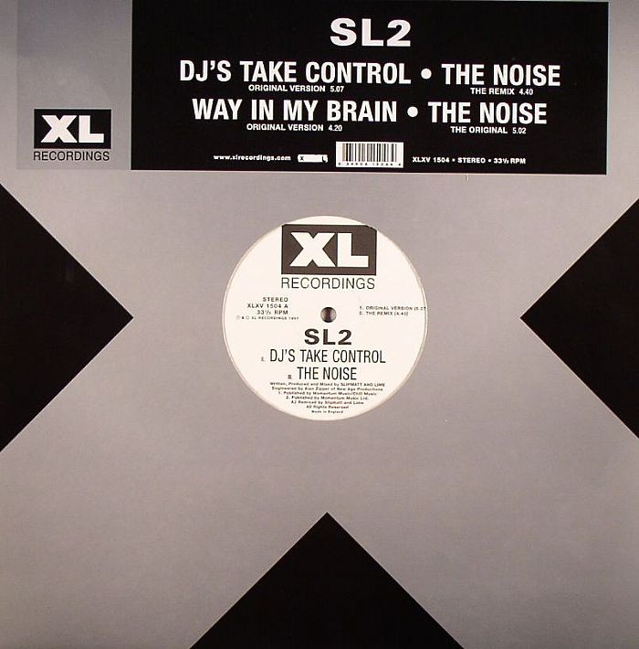 DJ's Take Control / Way In My Brain cover