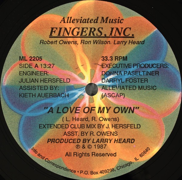 A Love Of My Own cover