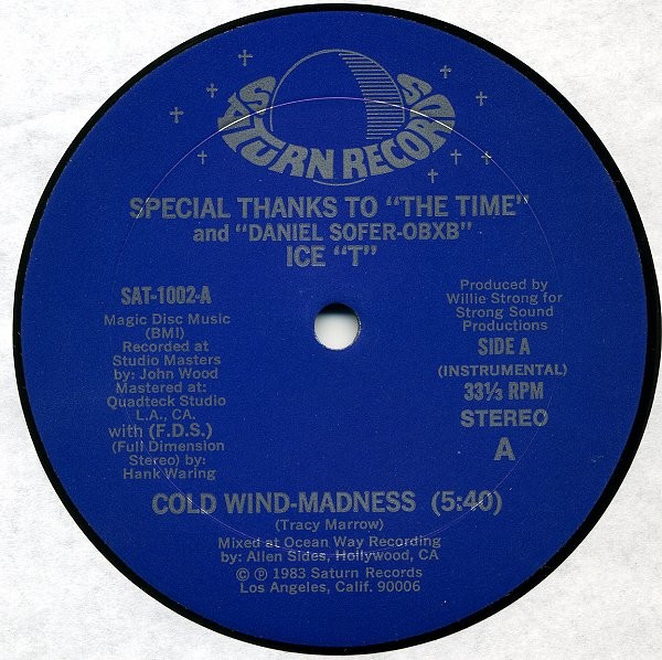 Cold Wind-Madness / The Coldest Rap cover