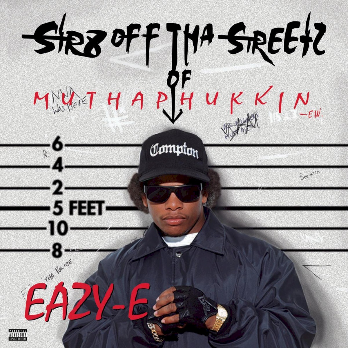 Str8 Off Tha Streetz Of Muthaphukkin Compton cover