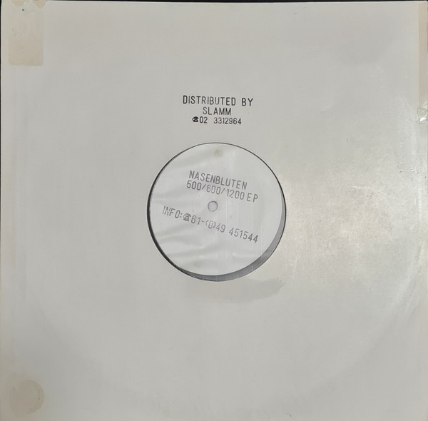 500/600/1200 EP cover