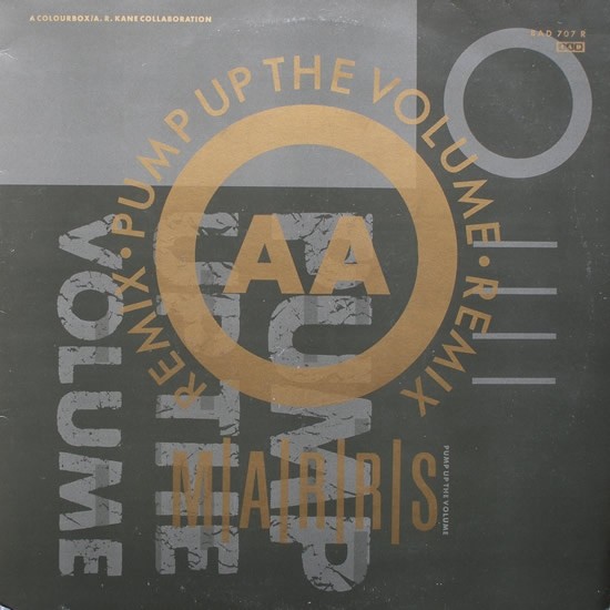 Pump Up The Volume (Remix) cover