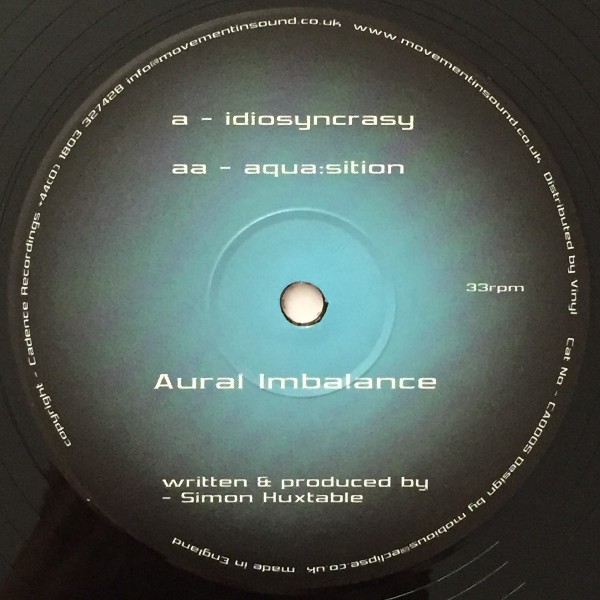 Idiosyncrasy / Aqua:sition cover