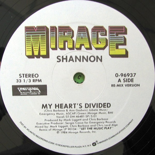 My Heart's Divided (Re-Mix Version) cover