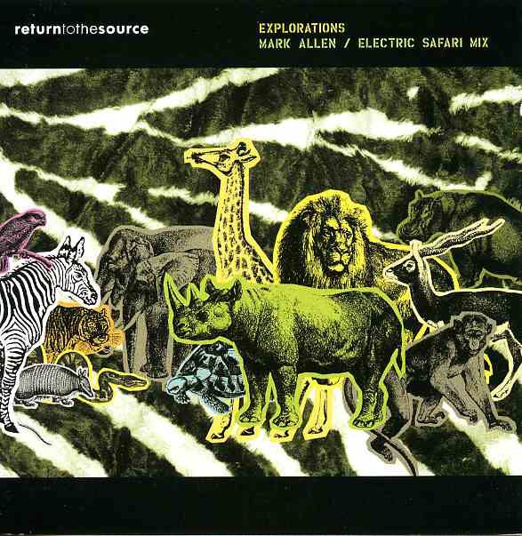 Explorations - Electric Safari Mix cover