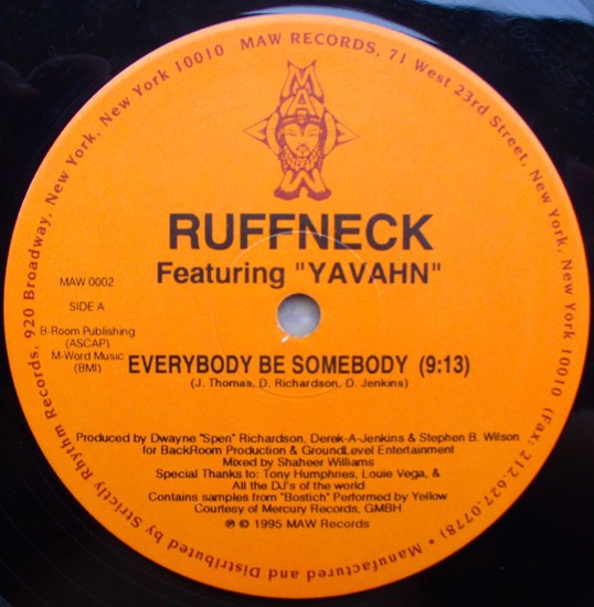 Everybody Be Somebody cover
