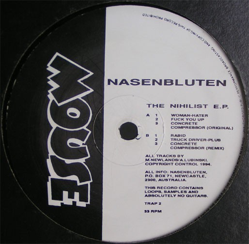 The Nihilist E.P. cover
