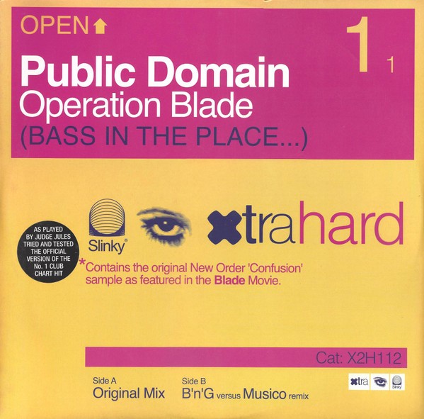 Operation Blade (Bass In The Place...) cover