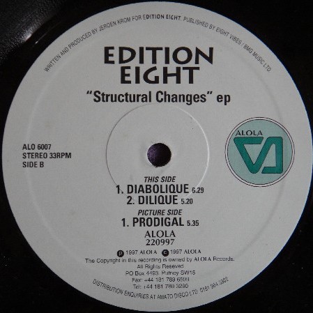 Structural Changes EP cover