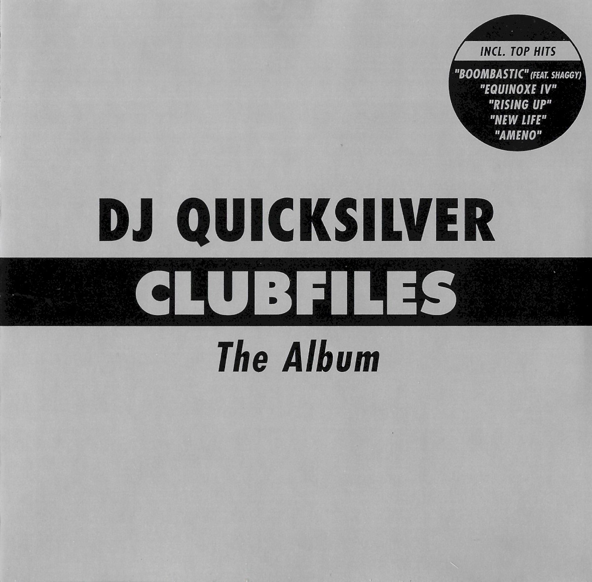 Clubfiles (The Album) cover