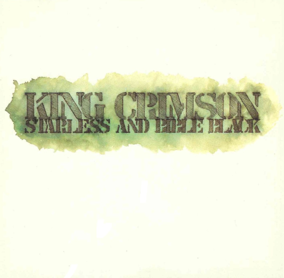 Starless And Bible Black cover