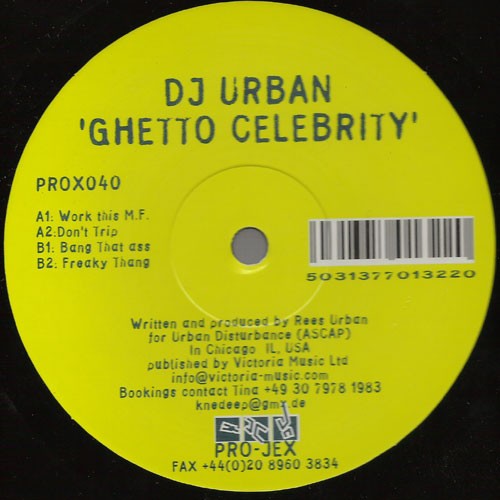 Ghetto Celebrity cover