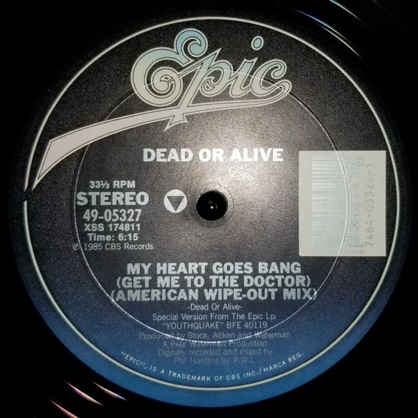 My Heart Goes Bang (Get Me To The Doctor) (American Wipe-Out Mix) cover