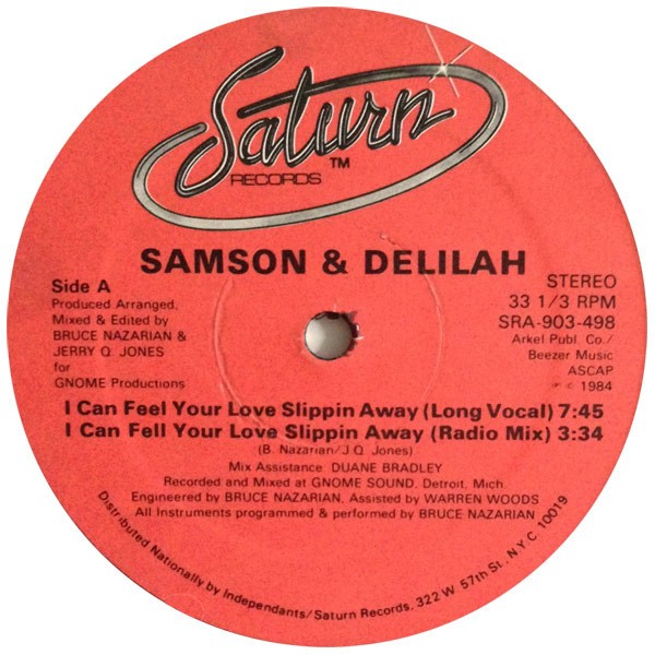 I Can Feel Your Love Slippin Away cover