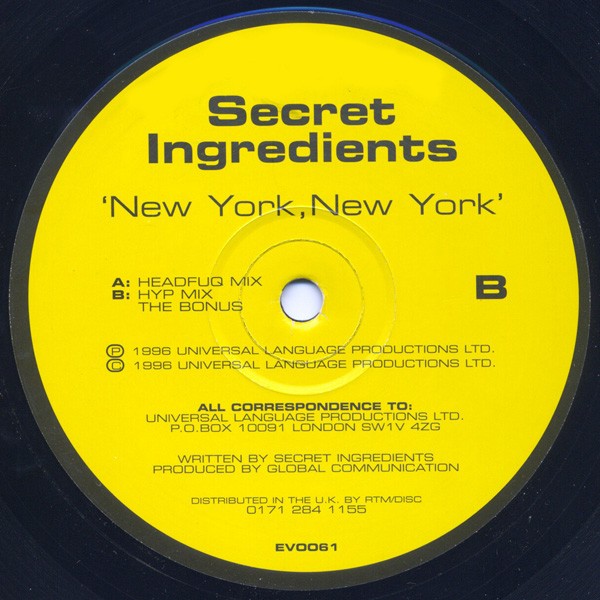 New York, New York cover