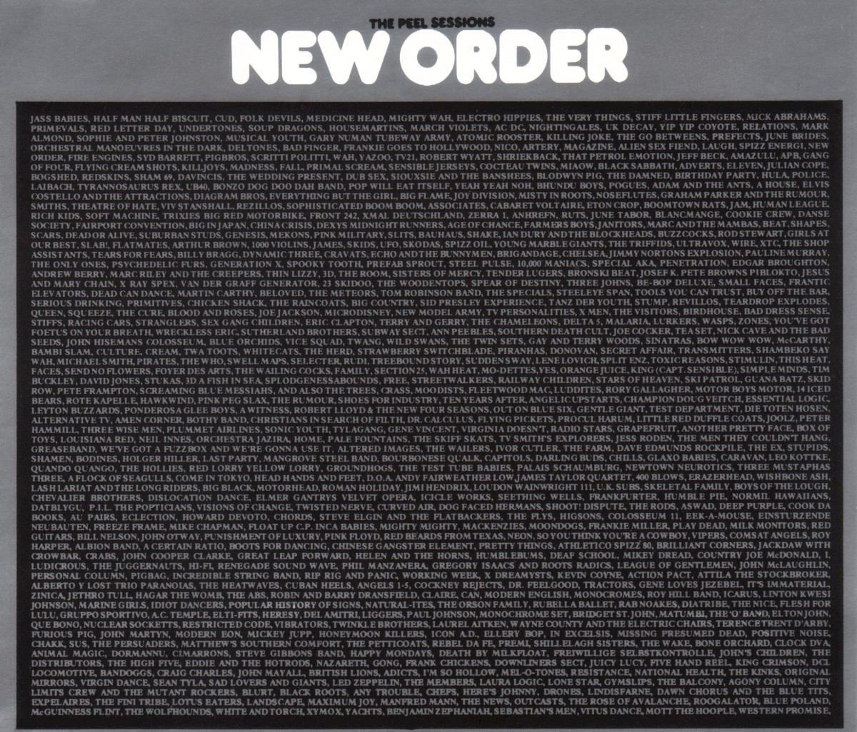The Peel Sessions cover