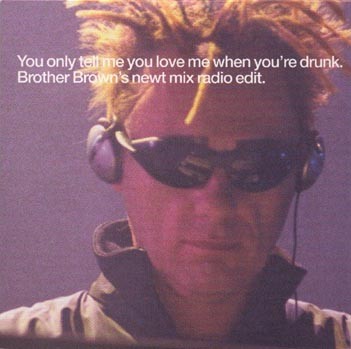You Only Tell Me You Love Me When You're Drunk (Brother Brown's Newt Mix Radio Edit) cover