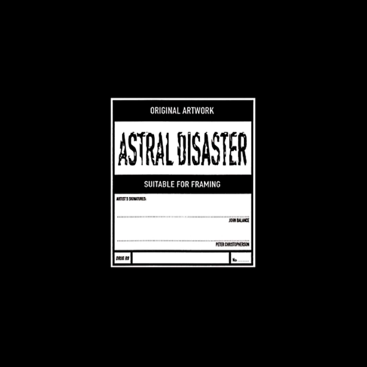 Astral Disaster cover