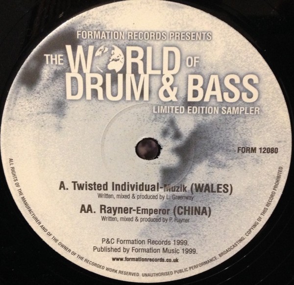 The World Of Drum And Bass LP Sampler cover