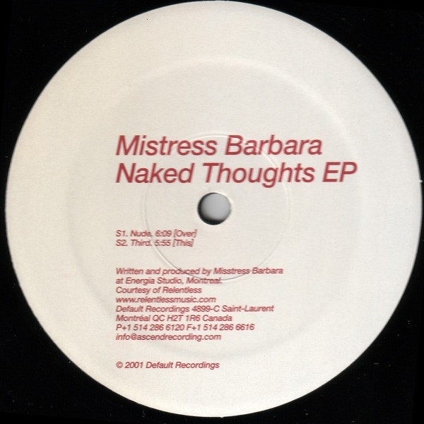 Naked Thoughts EP cover